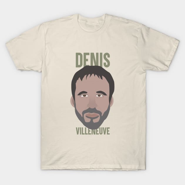 Denis Villeneuve Head T-Shirt by JorisLAQ